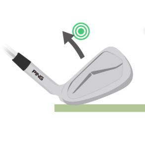 美品 PING ピン i 230カラーコード赤（ライ角一度フラット） 美品 PING